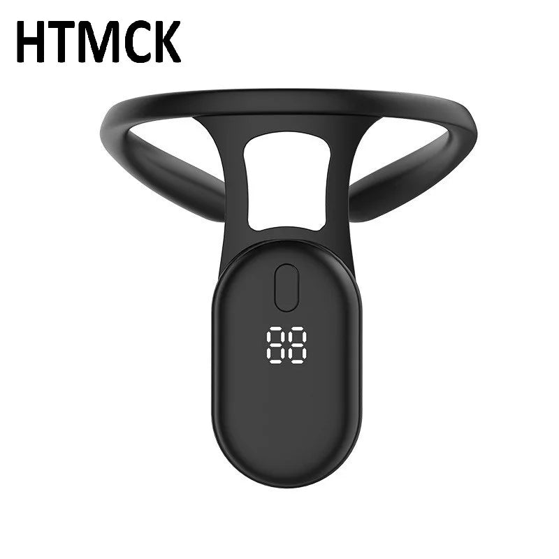 HTMCK Intelligent Posture Corrector Portable Anti Hunchback Posture Correction Device Eyesight Protection Trainer for Adults