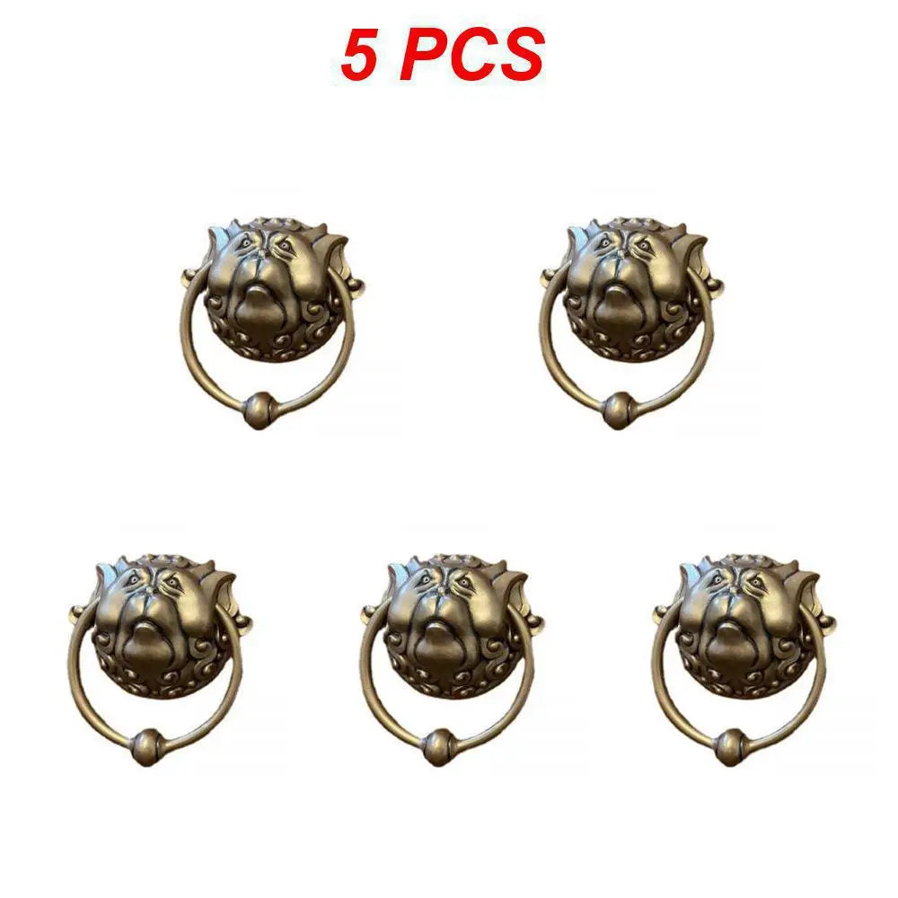 Durable Door Knocker Decorative Practical Large Figurine Classics Gate Knocker