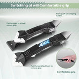 9 in 1 9pcs Silicone Remover Sealant Smooth Scraper Caulk Finisher Grout Kit Tools Floor Mould Removal Hand Tools Set