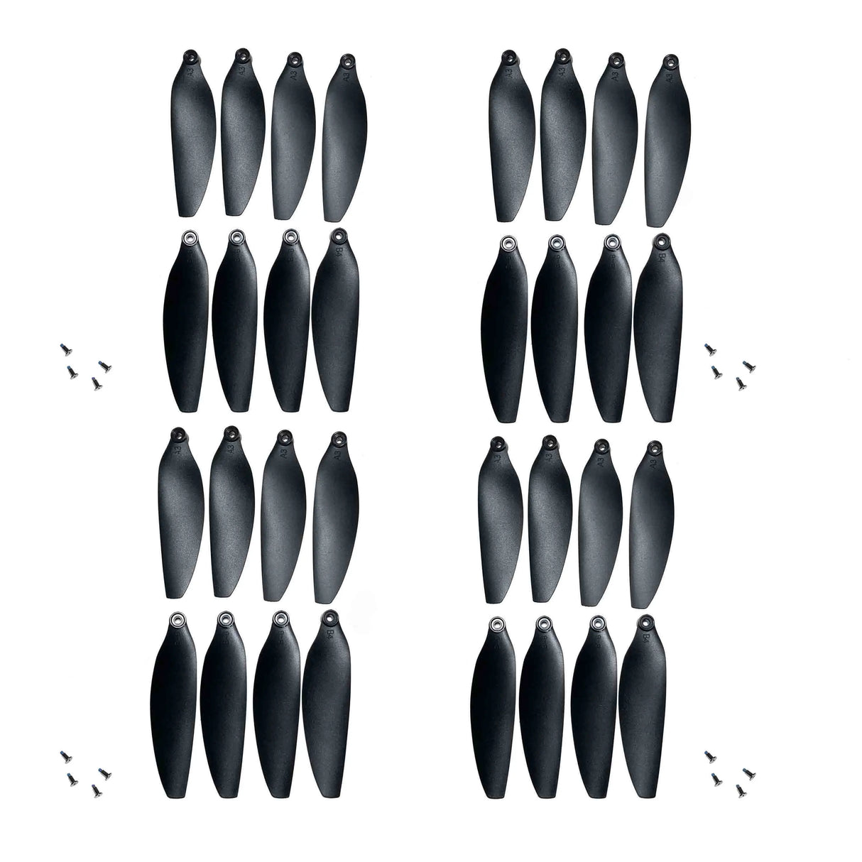 8Pcs Original Z908 ProMAX Drone Propellers Z908 Max Spare Blades Maple Leaf For Z908 Max Drone Propellers Accessories Parts