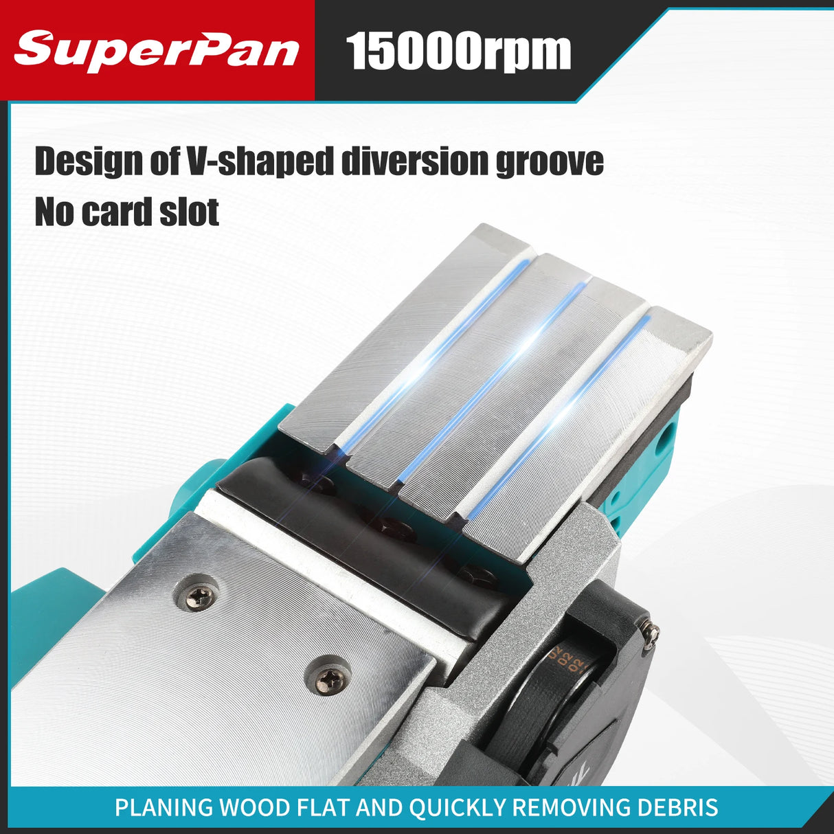 15000RPM Electric Cordless Planer Router Trimmer Furniture Cutting Machine Woodworking Planer For Makita 18V Battery(No Battery)