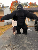 Inflatable 2M/2.6M/3M Big King Kong Gorilla Mascot Cosplay Costumes Party Advertising Plush Cartoon Doll Clothing Adult Fursuit