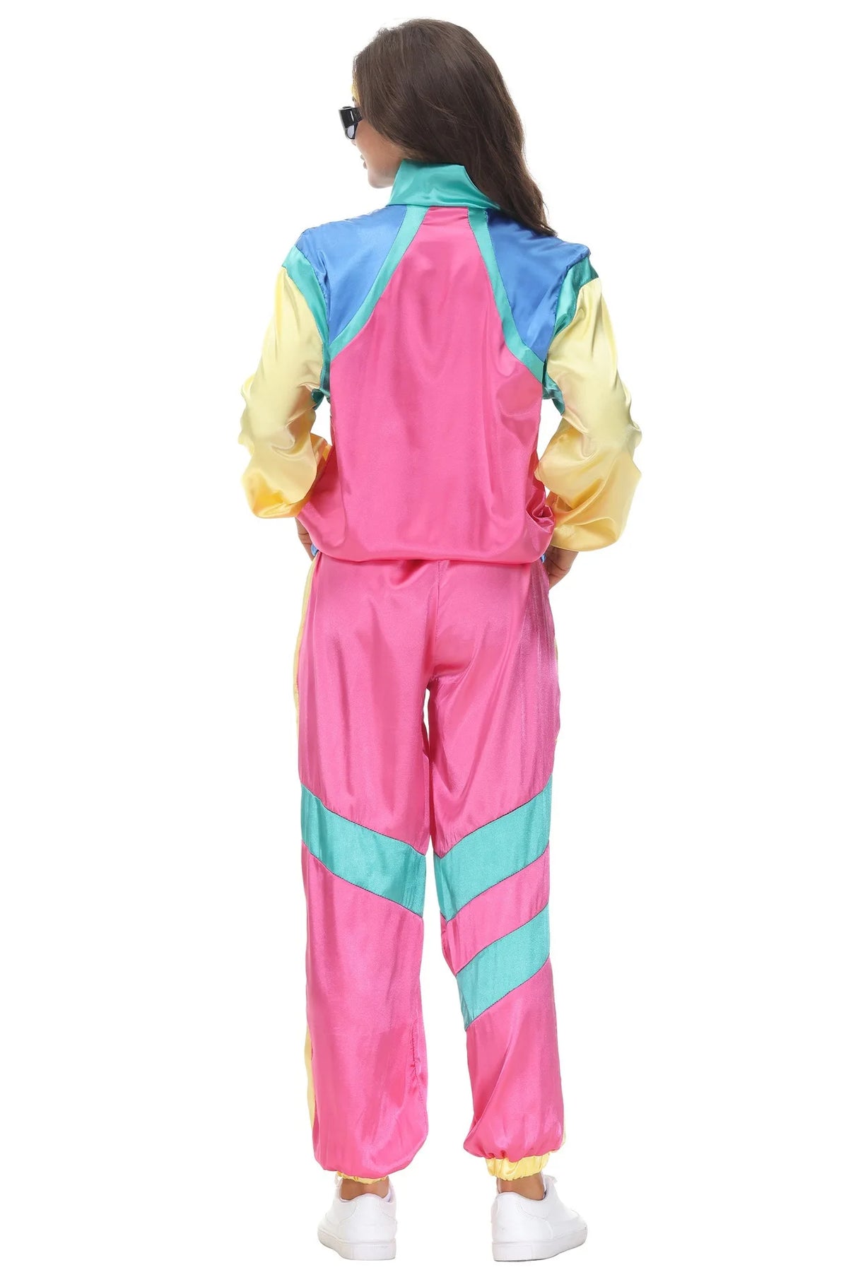 Cosplay  Halloween Costumes 70s Retro Disco Couple Sportswear Cos Party Stage Performance Costumes