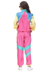 Cosplay  Halloween Costumes 70s Retro Disco Couple Sportswear Cos Party Stage Performance Costumes