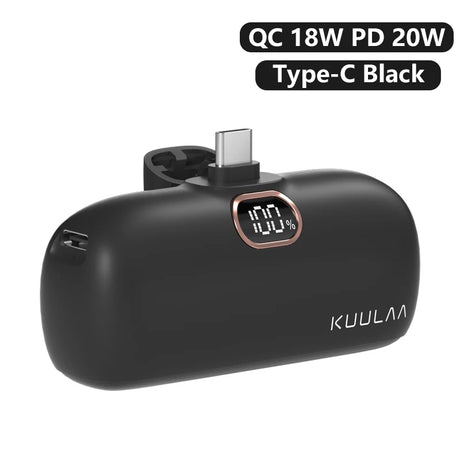 KUULAA 5000mAh portable power bank