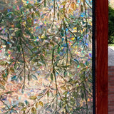 Window Privacy Film Window Film 3D No Glue Glass Sticker for Glass Door Home and Office Heat Control Anti UV