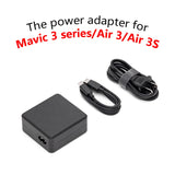 Original Accessory 100W Charger for Mavic 3 Series Suitable for Mavic 3 Air3/Air 3S Fast charging power adapter