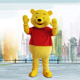 Pooh Bear And Tigger Mascot Costumes Cartoon Characters Adult Cosplay Carnival Event Party Advertising Show Clothes Gifts