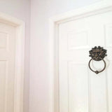 Durable Door Knocker Decorative Practical Large Figurine Classics Gate Knocker