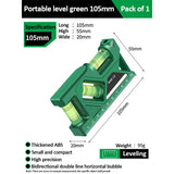 Mini Level Gauge High-precision Horizontal Vertical Measure Metric Ruler Protractor Home Portable Magnetic Pocket Level Gauge