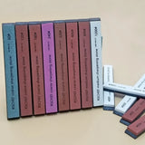 STONEGO Knife Sharpener Sharpening Professional Stone Fixed Grinding Stone Whetstone Water For Kitchen Tool