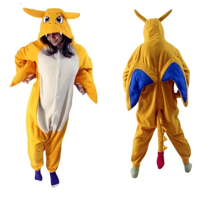 Snorlax Squirtle Mewtwo Onesie Kigurumi Gengar Cosplay Costume Halloween Adult Anime Cat Eevee Pajamas Pijama