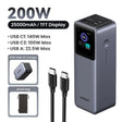 UGREEN 25000mAh portable power bank 200W fast charging