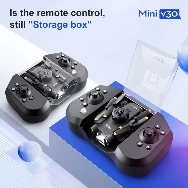 4DRC V30 Mini Drone with Camera HD 4K 1080P FPV RC Drones Profesional Five-sided Obstacle Avoidance Helicopter Drone Toy