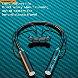 9D Bluetooth Earphones Wireless Headphones Magnetic Sport Neckband Neck-hanging TWS Earbuds Wireless Blutooth Headset with Mic