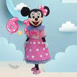 Cosplay Mickey Minnie Mouse Mascot Set Classic Cartoon Characters Advertising Event Party Adult Cosplay Costume Disney