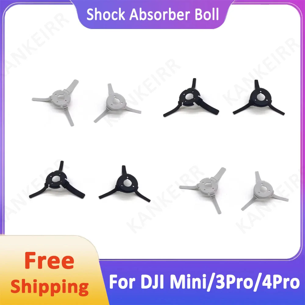 1-10 Pair Original Gimbal Rubber Bumpers for DJI Mini 3/3 Pro/4 Pro,Left and Right Damping Pad, Damping Ball, Drone Repair Parts
