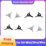 1-10 Pair Original Gimbal Rubber Bumpers for DJI Mini 3/3 Pro/4 Pro,Left and Right Damping Pad, Damping Ball, Drone Repair Parts