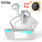 TWS Wireless Headphones Stereo LED Gaming HiFi Headset For Xiaomi Redmi Mi Huawei iPhone Samsung Universal Mic Bluetooth Headset