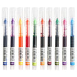 10Pcs/set High Quality Needle Type Gel Pens Straight Liquid Ballpoint UK