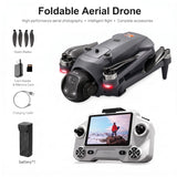 2026 YL059 Professional GPS Drone Can Airdrop Function Lifting Brushless Obstacle Avoidance Camera With Screen Control Drone Toy
