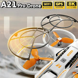 Hot for Genuine Original A21Pro Drone GPS 8K Professional Aerial Photography Remote Control Aircraft 5G HD Camera Quadcopter Toy