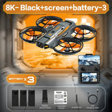 Lenovo A21 Pro Drone 3battery 4k8K GPS Professional Aerial Photography Remote Control Aircraft 5G HD Camera Quadcopter Toys UAV