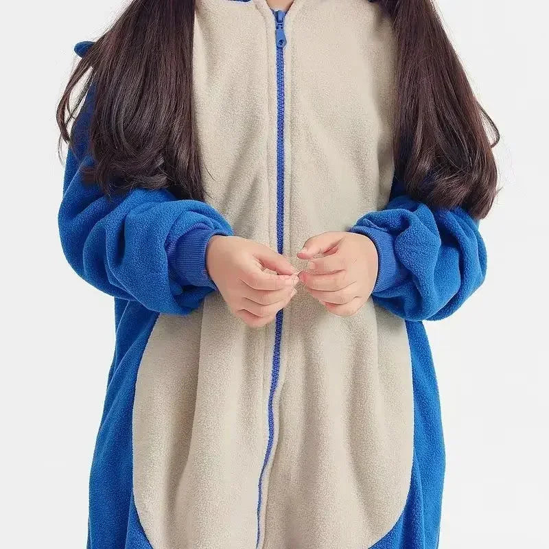 Winter Sonic Onesies Cosplay Costumes Robes Adults Kigurumi Onesie Anime Nightgown Halloween Animal Cartoon Pajamas Sleepwear