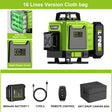 Lfine 4D 16 Lines 360°Self-leveling Laser Levels with Tripod and Suitc UK