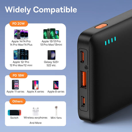 Baseus 10000mAh portable power bank 20W fast charging