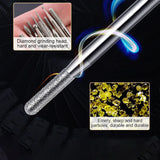 30pcs Shank Diamond Burs Set With Box For Dremel Electric Grinder Power Accessories Abrasive Drill Bit Rotary Tool Set 2.35/3mm