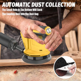 Cordless Orbital Sander, Cordless Random Orbit Sander Replace for Dewalt 18V/20V Battery(Body Only)