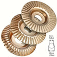 1/3pcs Woodworking Carving Wheel Polishing Wheel Versatile Sanding Dis UK
