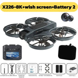 NEW for Genuine X226VR/X226 Mini Drones 8K Professional Remote Control Helicopter Plane RC Dron with Screen Quadcopter Toys Gift