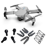 4pcs New RC Drone Propeller Blade Plastic Universal Crash Guard Cover Easy Install RC Quadcopter Parts for E88 E88Pro