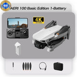 Aeri100 Drone Professional HD Camera WIFI FPV UAV VR Glasses Remote Control Fold Aerial Photography Quadcopter Airplane Toys New