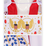 Elvises Cosplay Costume Anime Presleleying Rocker Singer Performance Jumpsuit Suit Adult Kids Party Halloween Costume For Men