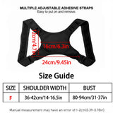 Adjustable Posture Corrector Back Support Belt- Breathable Non-Slip Ergonomic Support for Improved Posture Suitable for Sitting