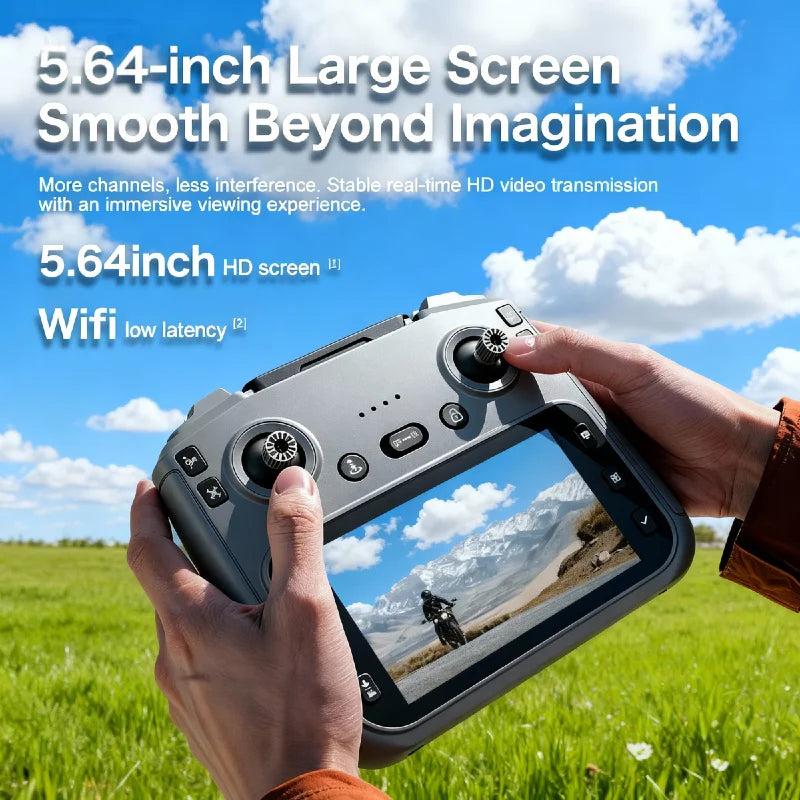 Lenovo GT50 RC Drone With Screen Remote Control GPS 8K HD Lightweight Brushless Quadcopter 5G WIFI FPV Professional Aerial