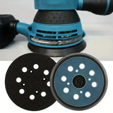 125mm 5 Inch Sander Pad 8-Holes Backing Sanding Disc Pad Hook Loop Sanding Pads for Electric Orbital Sander Polishing