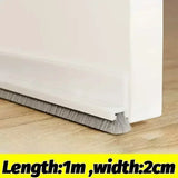 Door Sealing Strip Self-adhesive Door Bottom Gap Filling Sealing Strips Insect Proof Brush Strip Windproof Soundproof Door Tape