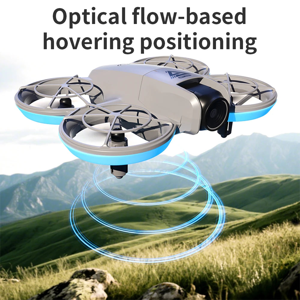 E69 Rc Drone with Screen RC 4K HD Camera WiFi Light Flow Drone Pocket  Rc Mini Quadcopter