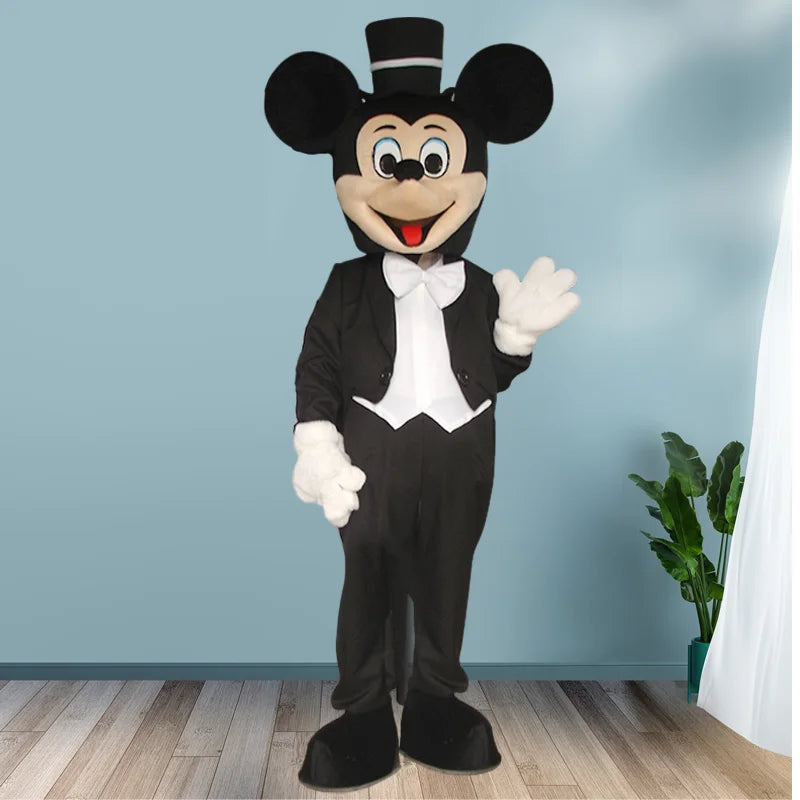 Cosplay Mickey Minnie Mouse Mascot Set Classic Cartoon Characters Advertising Event Party Adult Cosplay Costume Disney