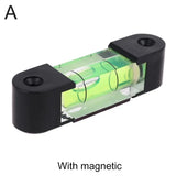 Small Bubble Level Tool Mini Bubbles Square Horizontal Magnetic/non High For Motorhome Camping Trailer Picture J6PC