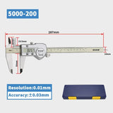 SHAHE Hardened Stainless Steel Digital Caliper Electronic Vernier Caliper Micrometer Measuring Tools