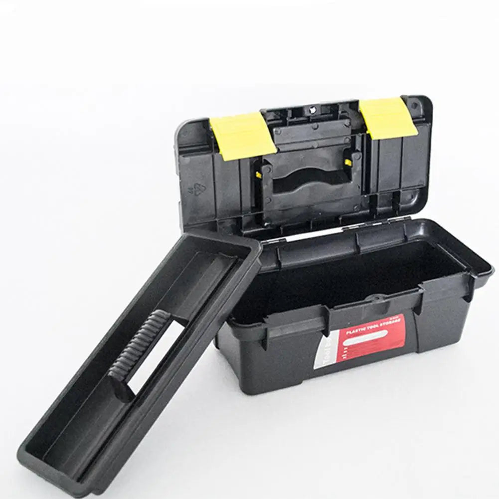 Tool Storage Box Mini Double Layer Compartment Tools Box Organizer  Portable Handle Tool Case Accessories