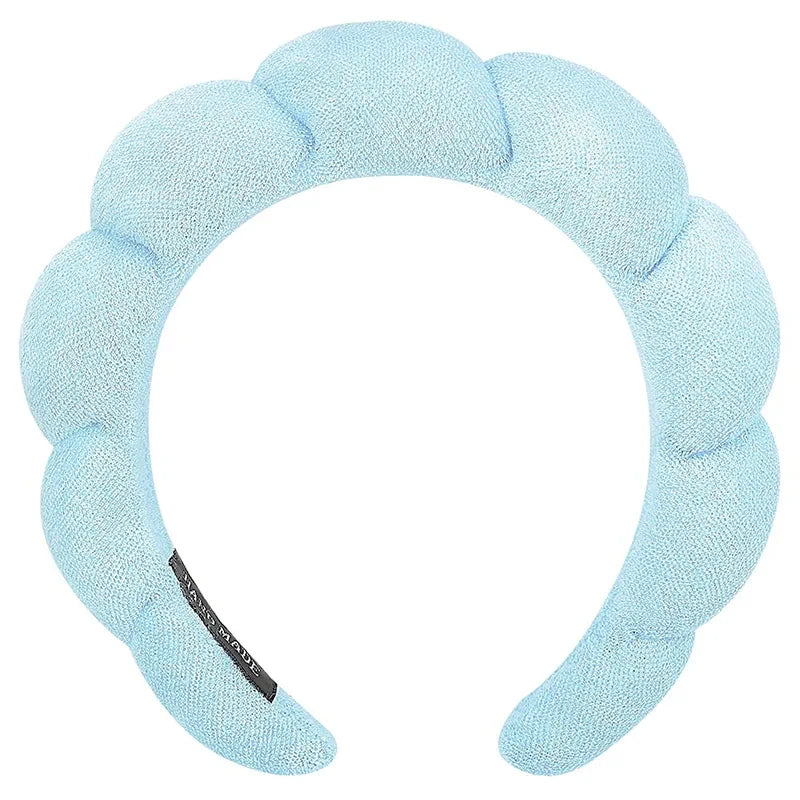 Spa Headband & Wristband for Face Wash 1 Set of skincare headband for face wash, facial mask and skincare