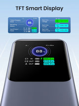 UGREEN Nexode 200W 25000mAh Power Bank Portable PD External Battery PowerBank for Macbook Pro for iPad Fast Charge Power Station