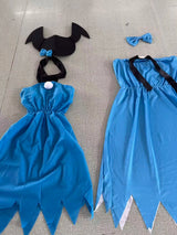 Women Men Flintstone Cosplay Halloween Costume Tv&Movie Role Play Dress and One Piece Set for Adults Party Carnival Wear