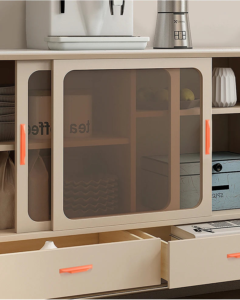 Self-adhesive easy-install kitchen cabinet drawer colorful handles furniture door windows sliding glass door push-pull handle